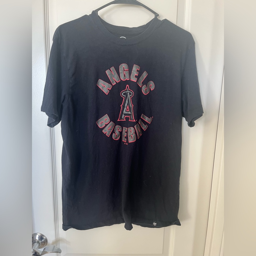 LA Angels Baseball Men’s Medium Black Tshirt